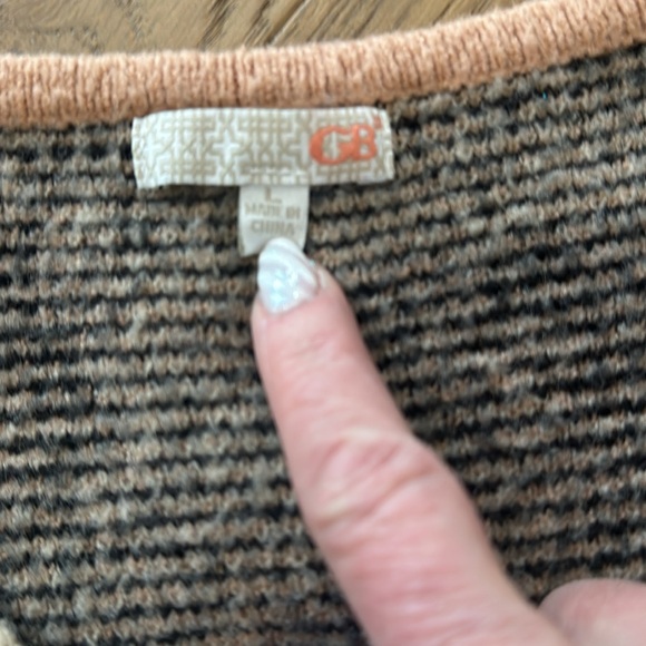 Gianni Bini Leopard Sweater - Picture 2 of 3